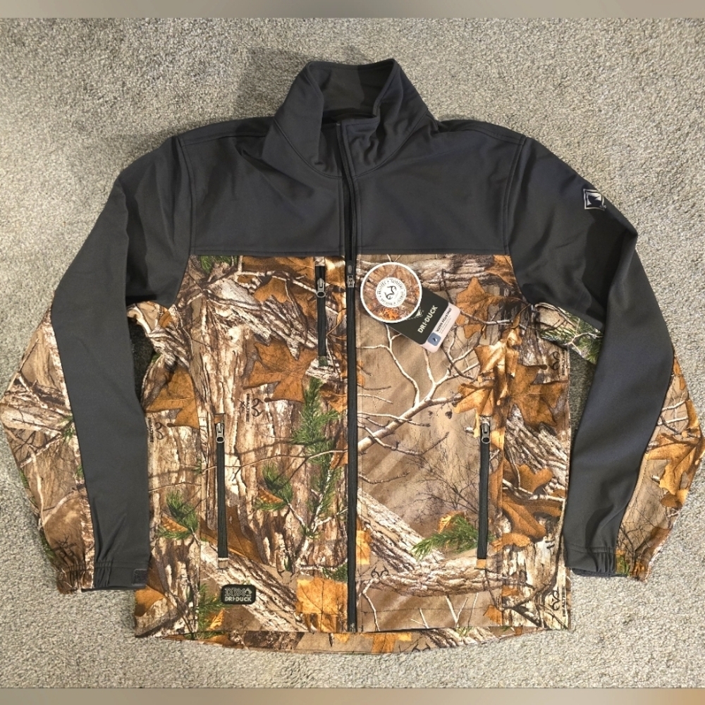 Dri Duck Jacket Men Size Medium